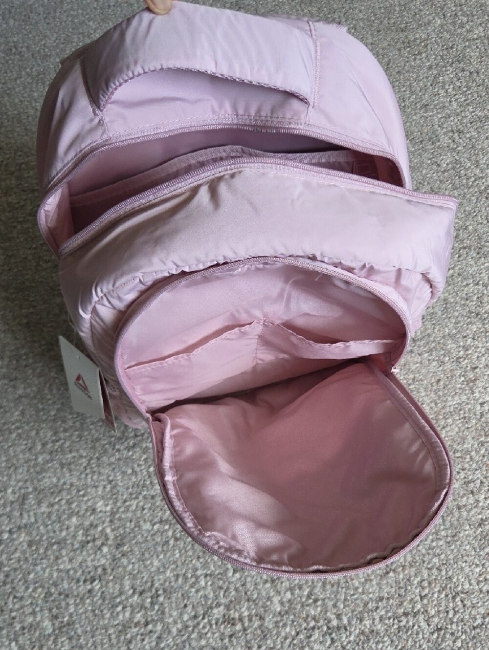New Reebok Light Pink Everyday Backpack - Picture 6 of 8